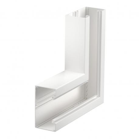 Flat angle, symmetrical, for device installation trunking Rapid 80 type GA-S70130 130 | 70 | Pure white; RAL 9010
