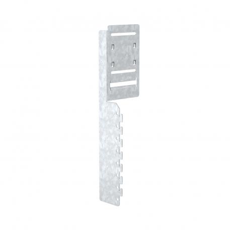Mounting and connection profile for convection grids, trunking height 70 mm