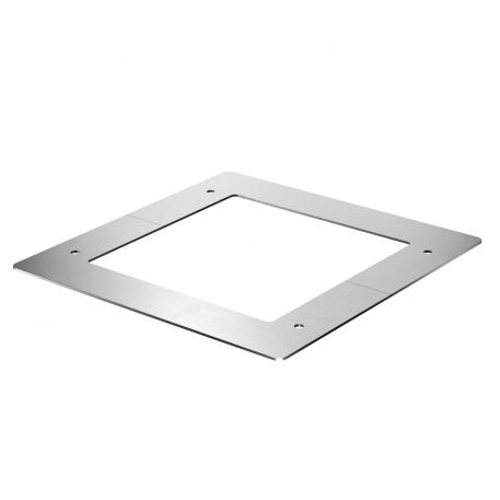 Embellecedor de techo para perfil de columna 192 | 192 | aluminio blanco; RAL 9006