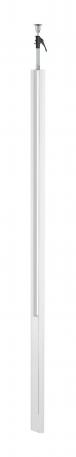Service pole, type ISST70140 3000 | Tension | Aluminium | Pure white; RAL 9010 | 