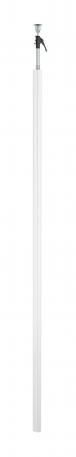 Service pole, type ISSRM45 3000 | Tension | Aluminium | Pure white; RAL 9010 | 