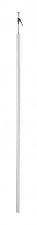 Service pole, type ISSRM45 3000 | Tension | Aluminium |  | Anodised