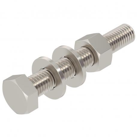Hexagonal bolt M12 A2 12 | 80 | 19 | 12 | Stainless steel
