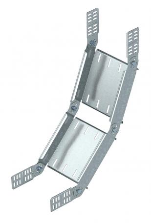 90° adjustable bend, vertical 60 FT 600 | Steel | Hot-dip galvanised