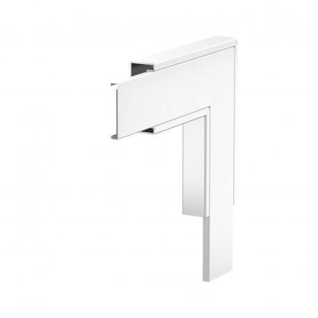 Flat angle, duct height 40 mm, pure white 250 | 100 |  |  | 40 |  |  | Pure white; RAL 9010