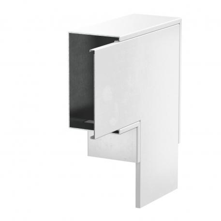 Flat angle, duct height 120 mm, pure white 275 | 200 |  |  | 120 |  |  | Pure white; RAL 9010