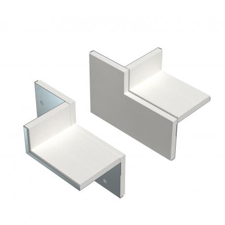 Wall connection set, 2-sided, for corner mounting, duct height 40 mm, FS