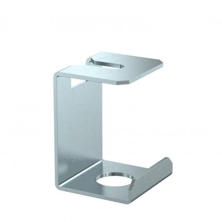 Pressure clip for ceiling mounting, duct height 80 mm