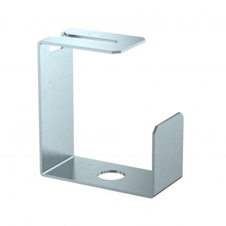 Pressure clip for ceiling mounting, duct height 120 mm