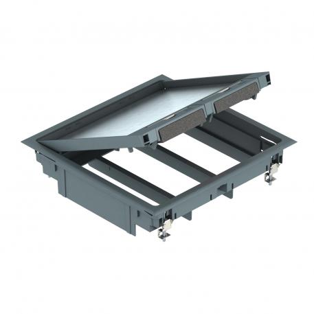 GES9/10 service trunking for OKA-T, 3-compartment 10 |  | Iron grey; RAL 7011