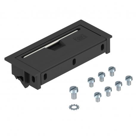 Polyamide cord outlet for frame cassette 