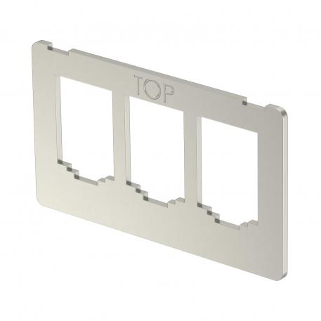 Support plate 3 x type B for mounting support
