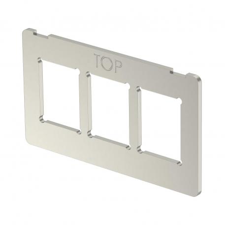Support plate 3 x type C for mounting support