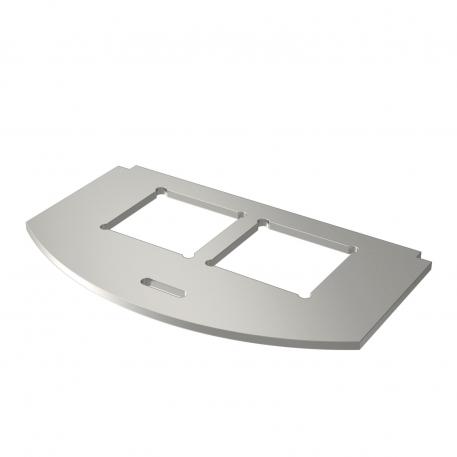 Mounting plate for data technology, type LE