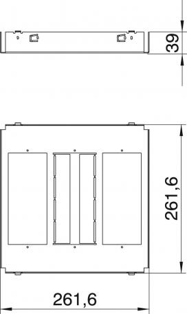 RKS mounting support for UZD250-3 | OBO