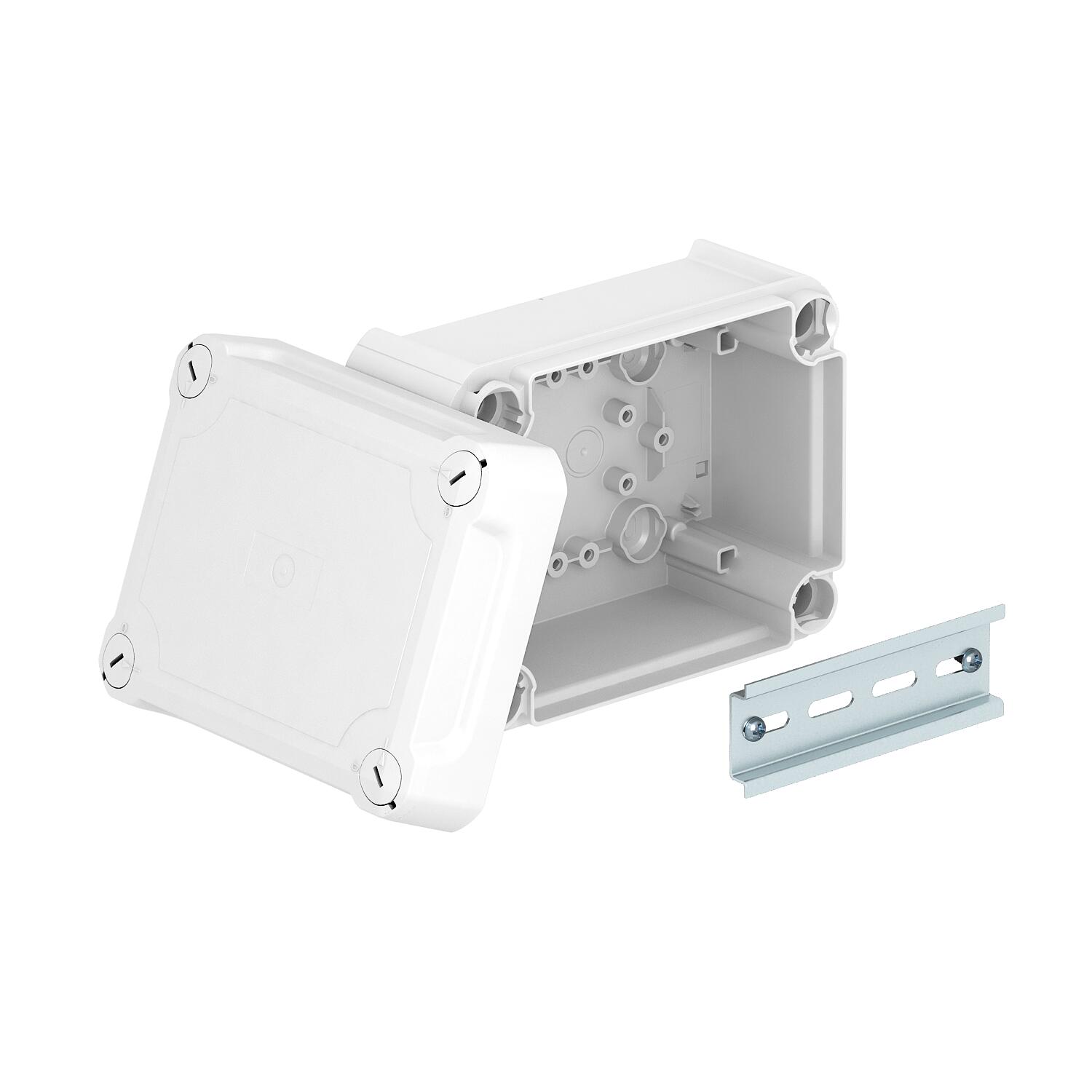 Junction box T100, closed, elevated cover 136x102x74 | | IP66 