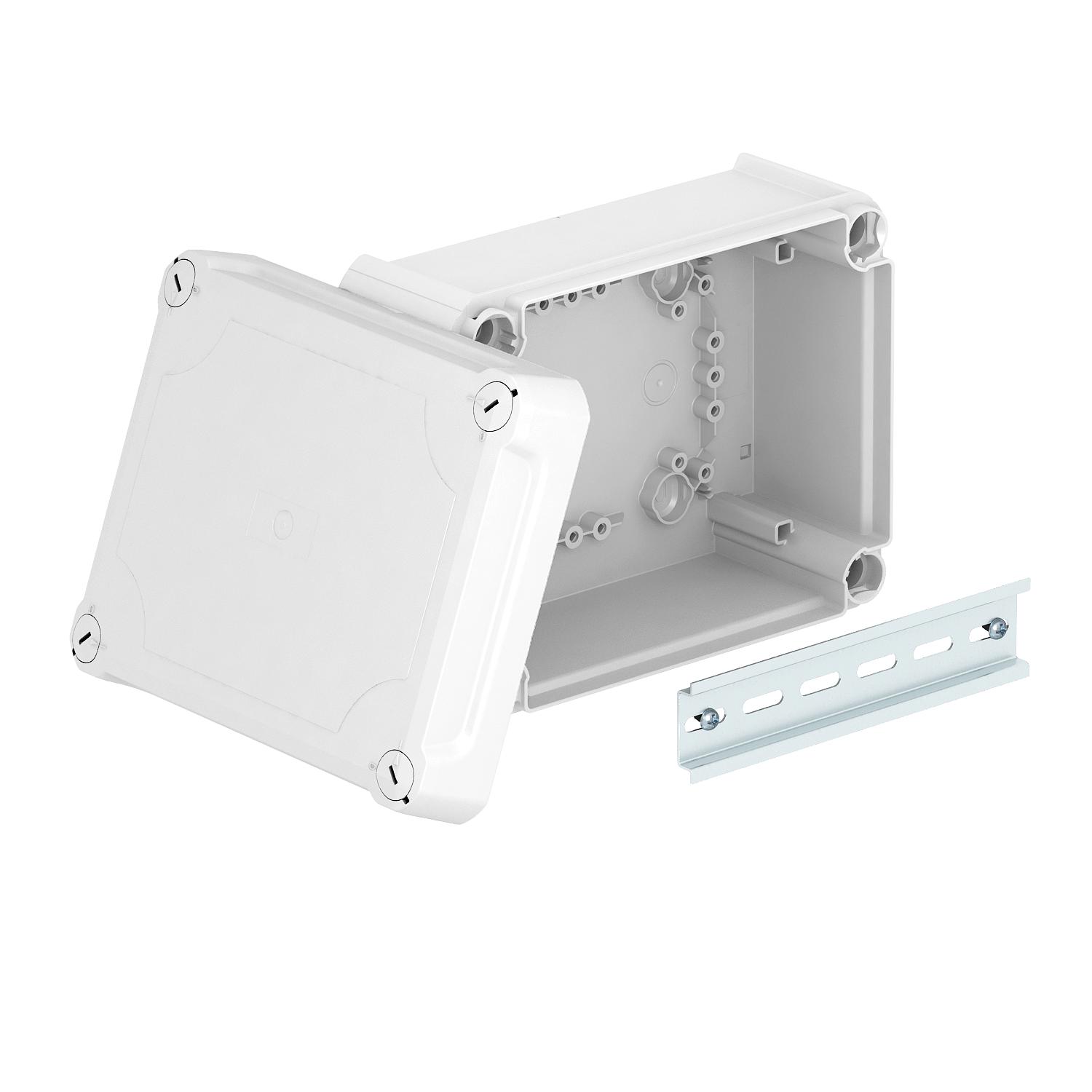 Junction box T160, closed, elevated cover 176x135x84 | | IP66 
